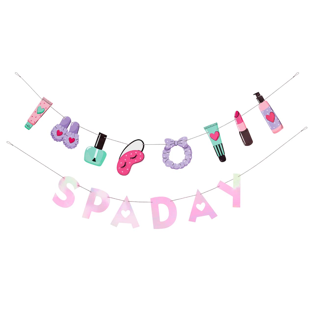 Ensemble de bannières pour une journée au spa par Celebrate It